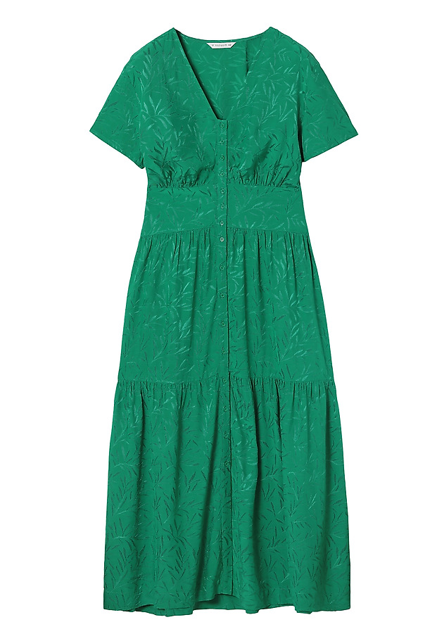 LADIES' SHORT-SLEEVE DRESS KAMDI 2 LADIES' SHORT-SLEEVE DRESS KAMDI 2 ZIELONY 5