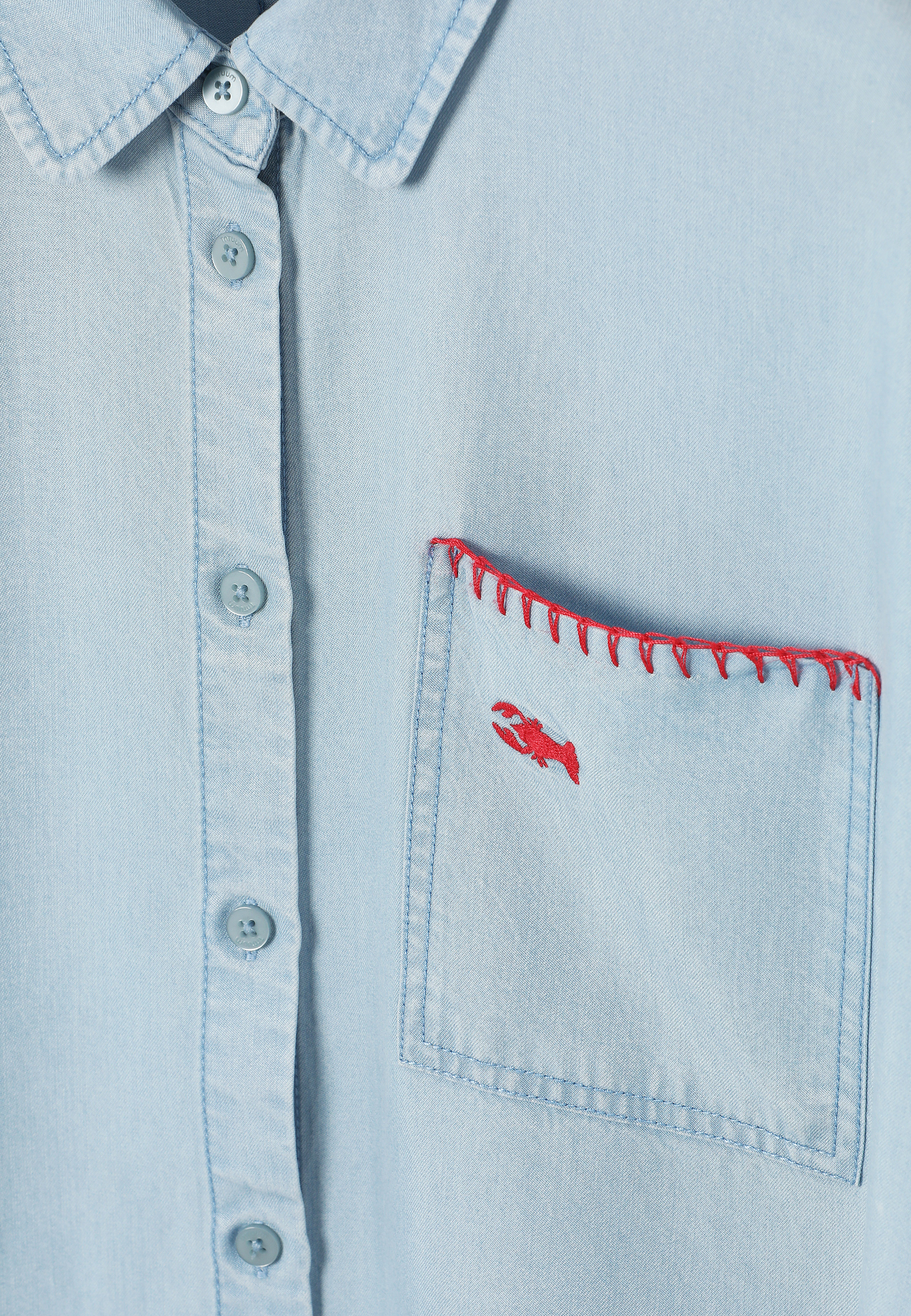 SWOBODNA KOSZULA Z LYOCELLU - CALA