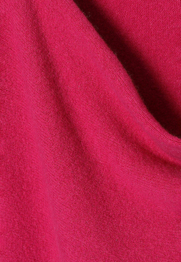 LOOSE LADIES’ SWEATER WITH WATER NECKLINE WODO LOOSE LADIES’ SWEATER WITH WATER NECKLINE WODO RÓŻOWY 7