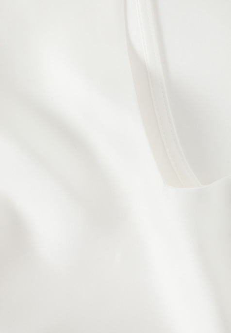 VISCOSE SATIN BLOUSE — SUSENA ECRU 2