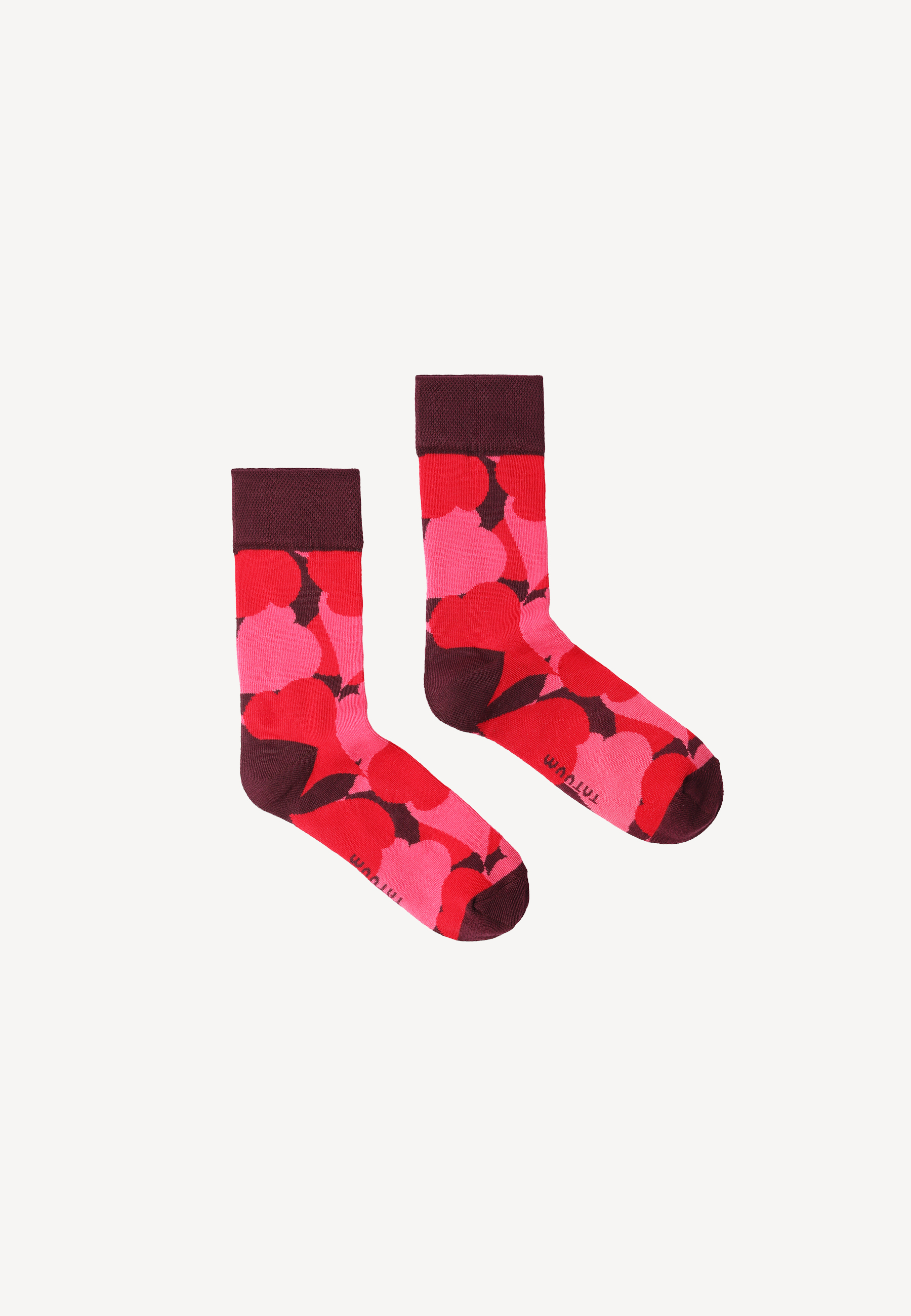 SKARPETKI DAMSKIE - CHERIE CZERWONY 2