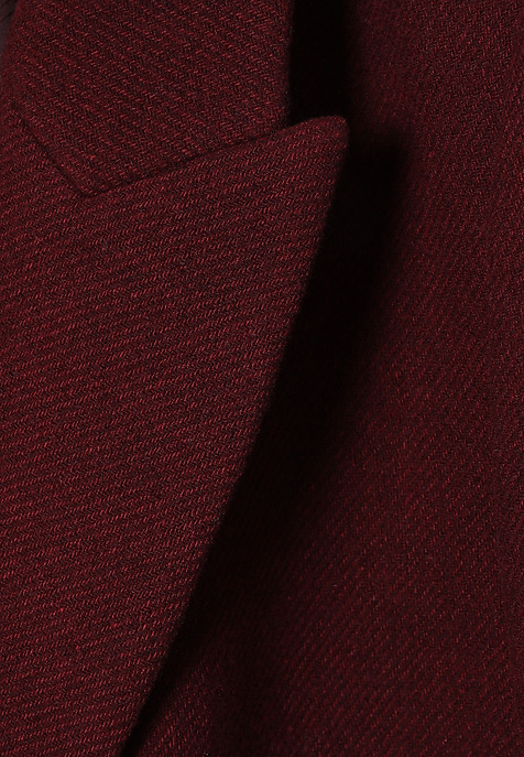 ELEGANT WOOL COAT - SONIA RED 2