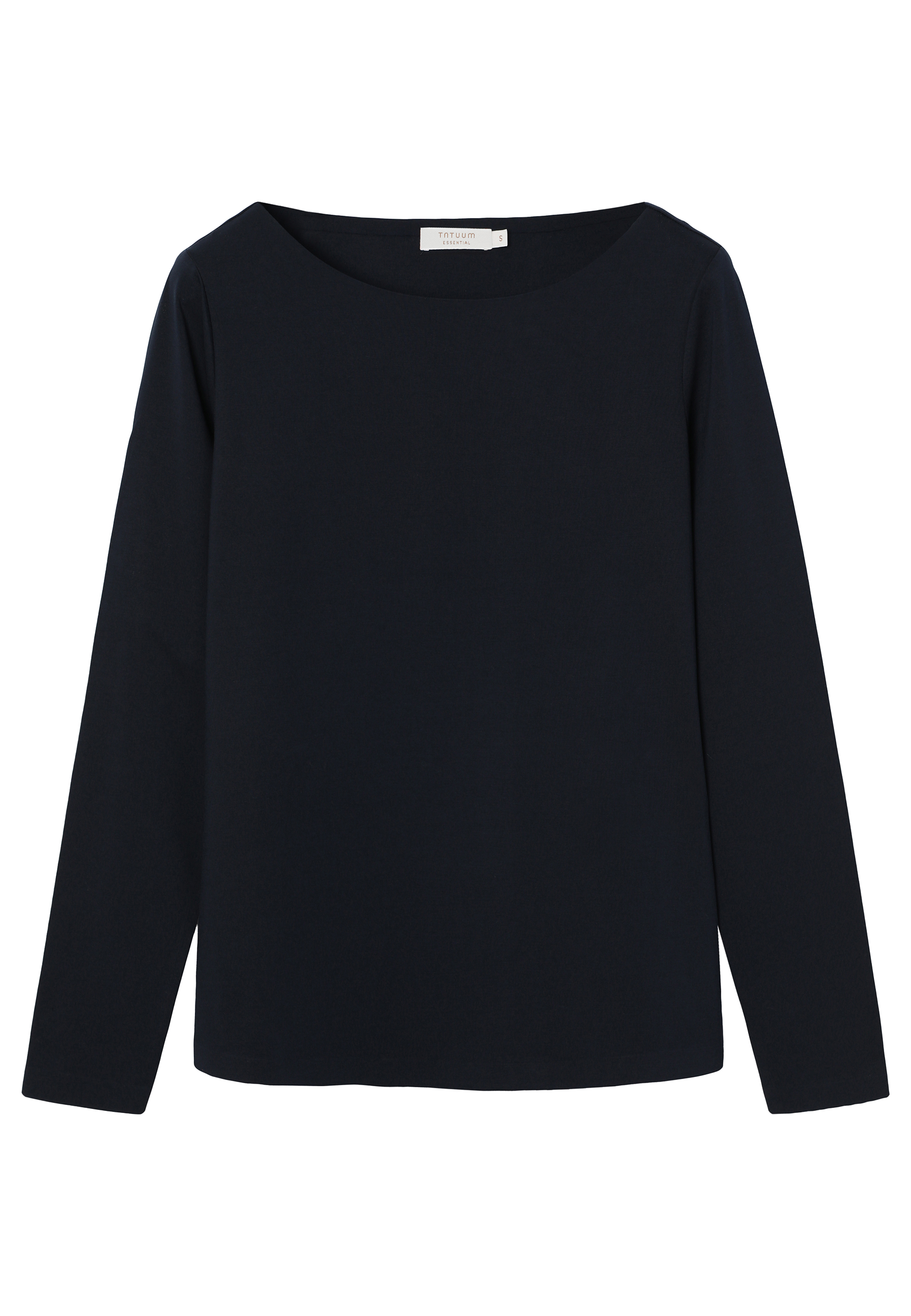 DOPASOWANA BLUZKA Z BAWEŁNĄ - MIKAJANKA GRANATOWY 2