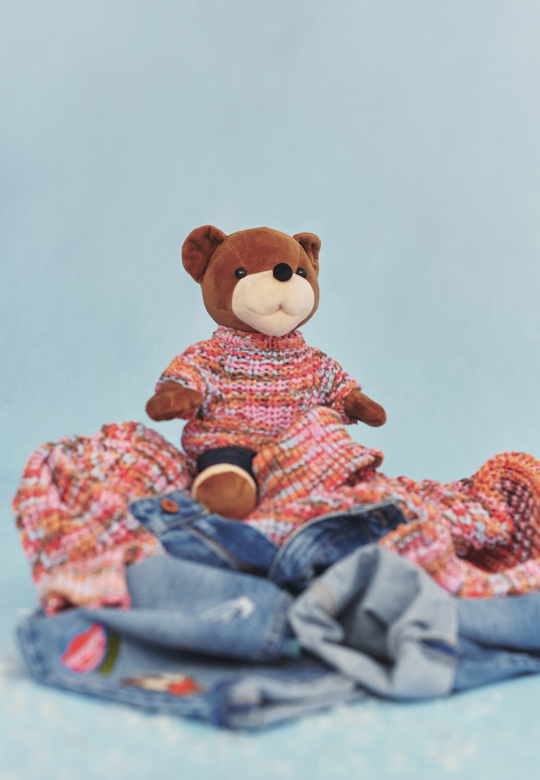 PLUSZOWY MIŚ USZATEK - TOY-BEAR 5 BEŻOWY 2