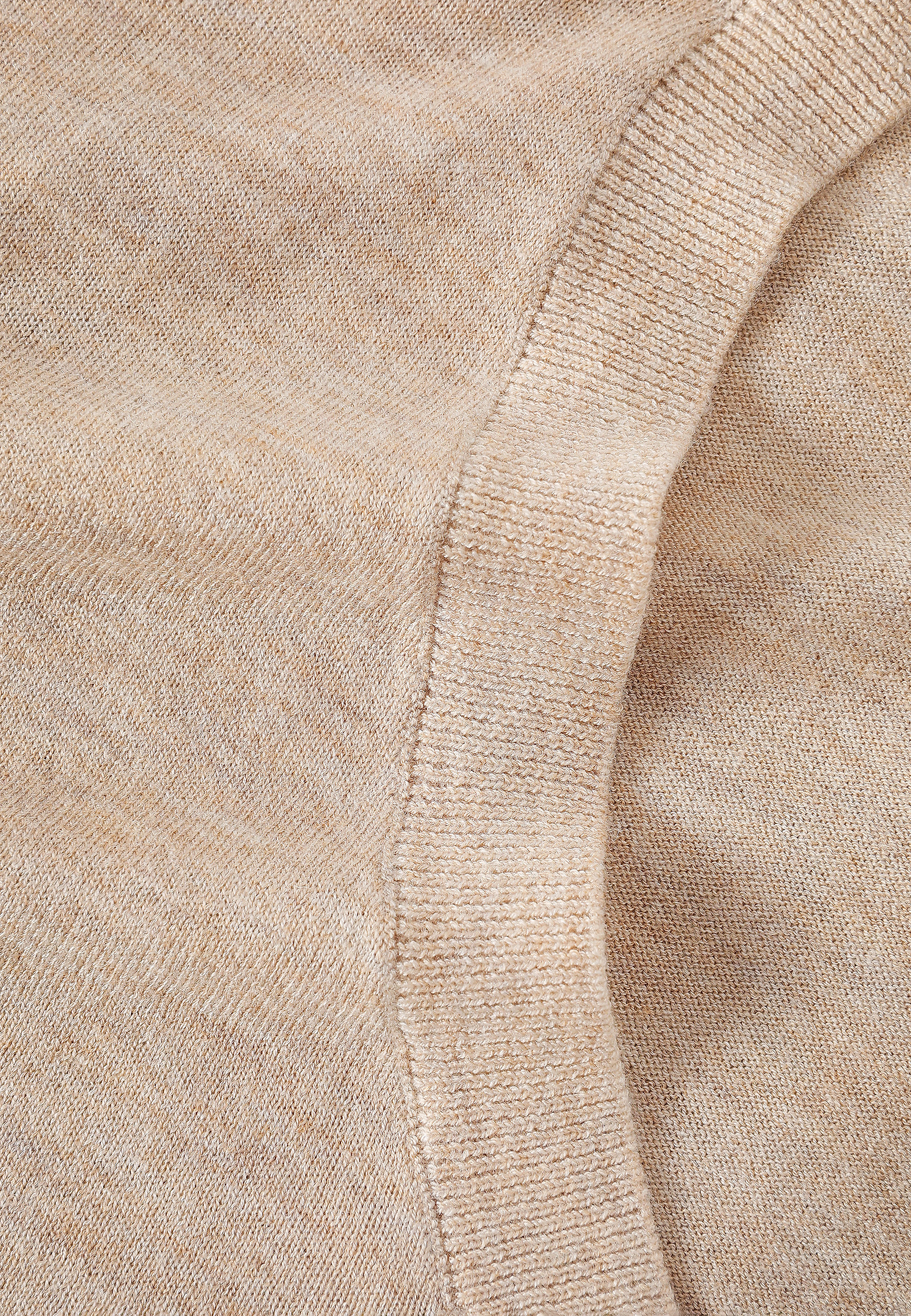 FITTED JUMPER WITH WOOL -TESS FITTED JUMPER WITH WOOL -TESS BEIGE 113293