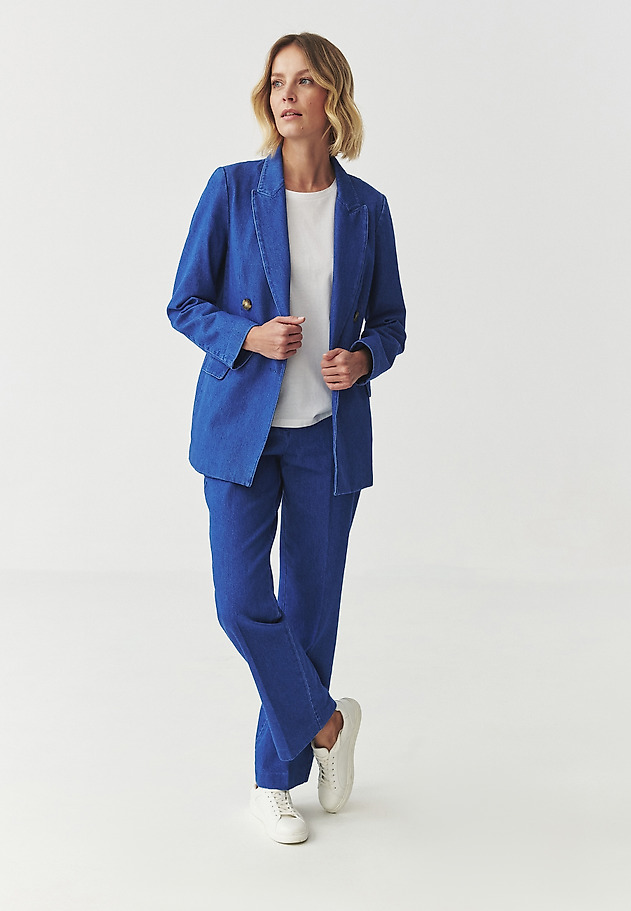 DENIM BLAZER — ADA DENIM BLAZER — ADA NIEBIESKI 3