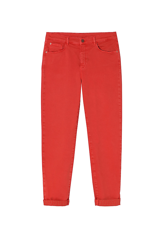 dámské kalhoty denim DEZIRA 1 dámské kalhoty denim DEZIRA 1 ČERVENÁ 5
