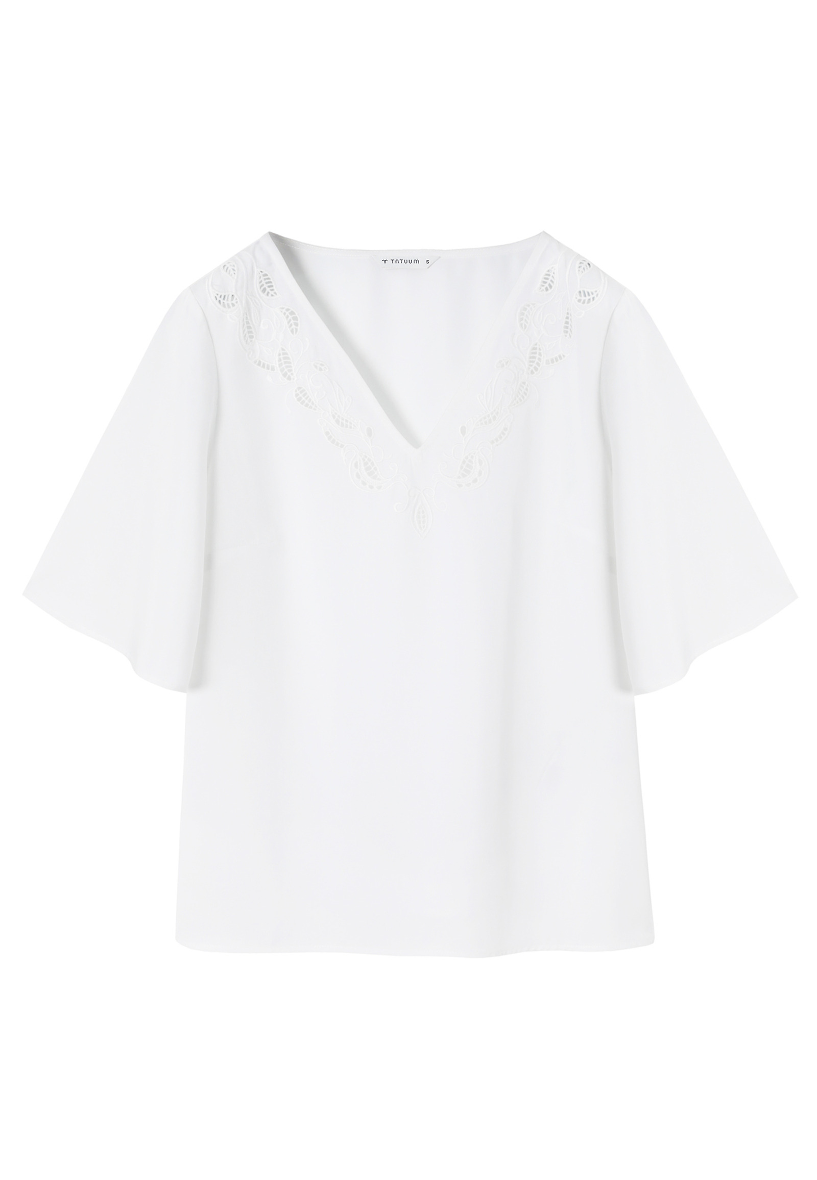 BLUZA Z VEZENINO IZ LIOCELLA - DISSIA BLUZA Z VEZENINO IZ LIOCELLA - DISSIA BELA 105486