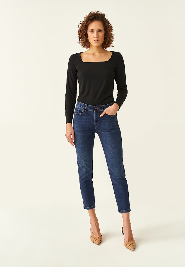 LADIES' CLASSIC DEMIN JEANS REZIMA LADIES' CLASSIC DEMIN JEANS REZIMA BLUE 1