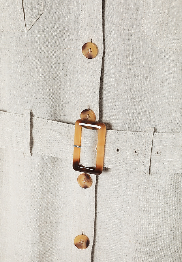 SAFARI STYLE LINEN SHMISSERIE - SOFORI SAFARI STYLE LINEN SHMISSERIE - SOFORI BEŻOWY 7