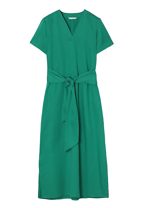 ROCHIE MAXI GOGI DIN LYOCELL ȘI IN VERDE 2