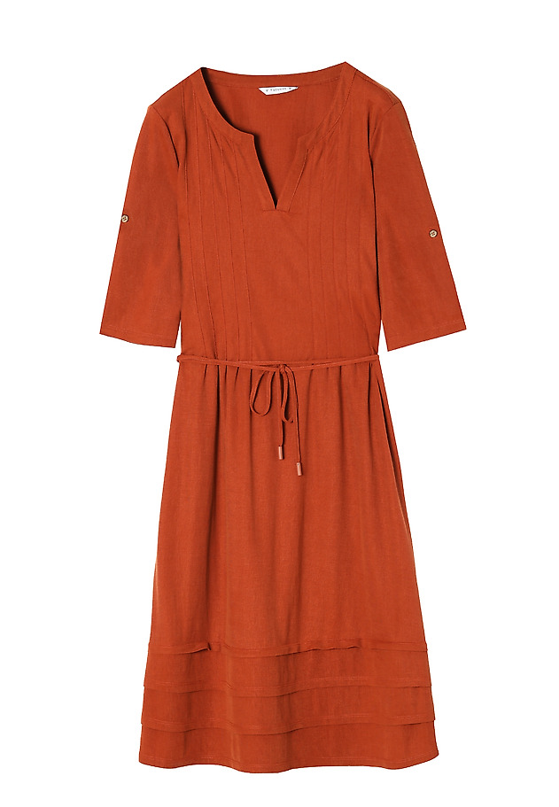 LADIES’ BELTED DRESS PEMO LADIES’ BELTED DRESS PEMO ORANGE 7