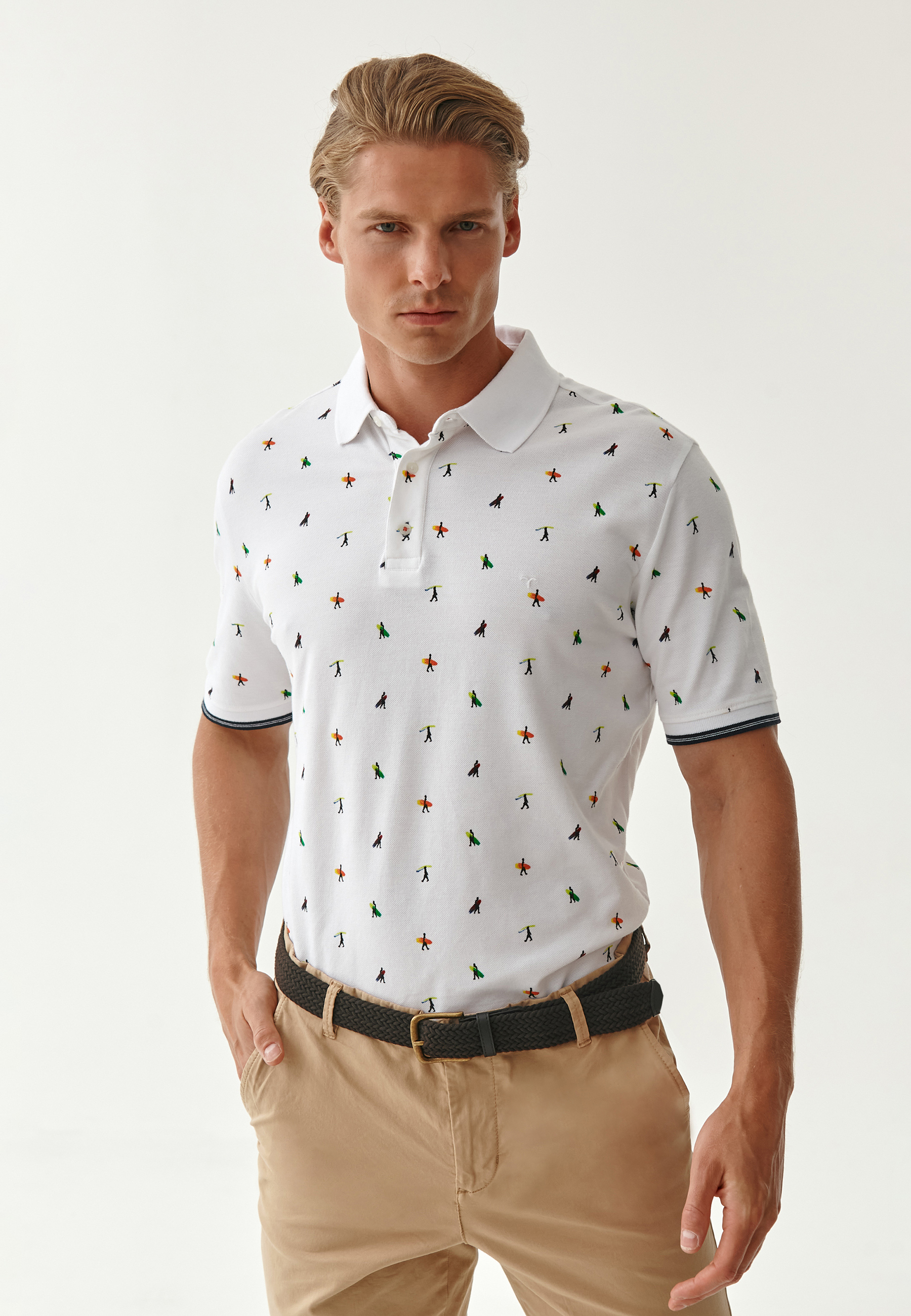 MĘSKA KOSZULKA POLO Z BAWEŁNY JAY 8