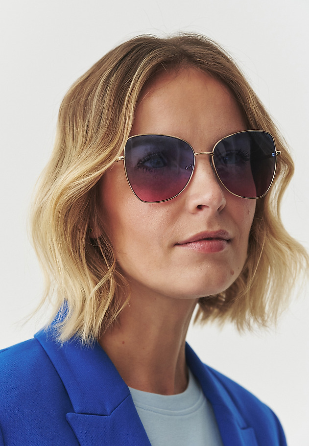 SUNGLASSES - CANA SUNGLASSES - CANA ZŁOTY 1