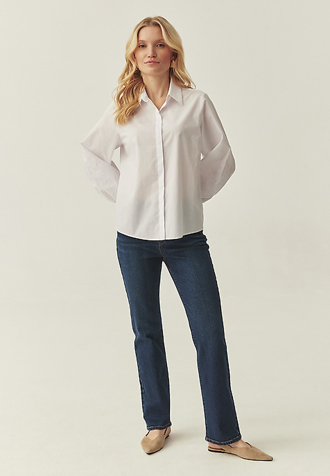 DENIMOWE SPODNIE Z PROSTĄ NOGAWKĄ - KATA DENIMOWE SPODNIE Z PROSTĄ NOGAWKĄ - KATA