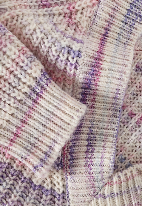OVERSIZOWY SWETER — SABA 1 MULTIKOLOR 2