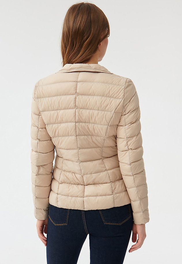 LADIES’ PUFFER JACKET FLATKO LADIES’ PUFFER JACKET FLATKO BEŻOWY 4