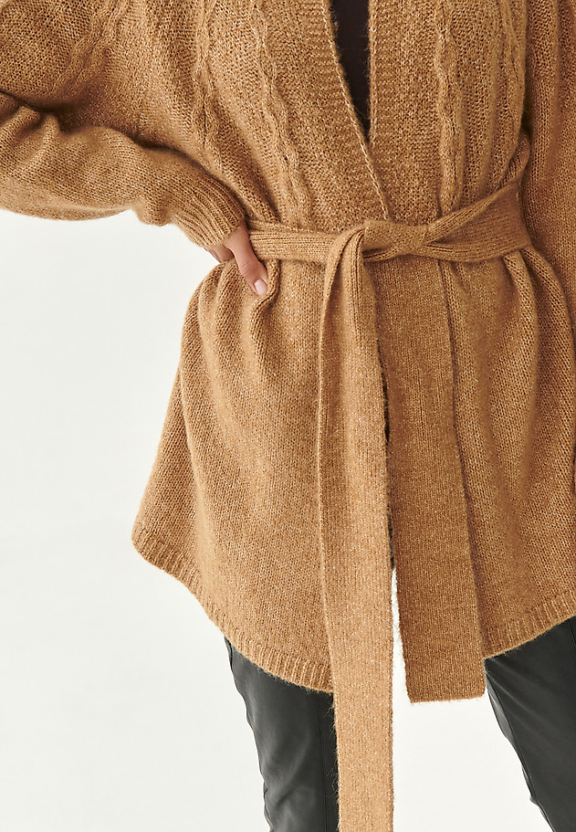LADIES' CARDIGAN KALISTA LADIES' CARDIGAN KALISTA BEŻOWY 4