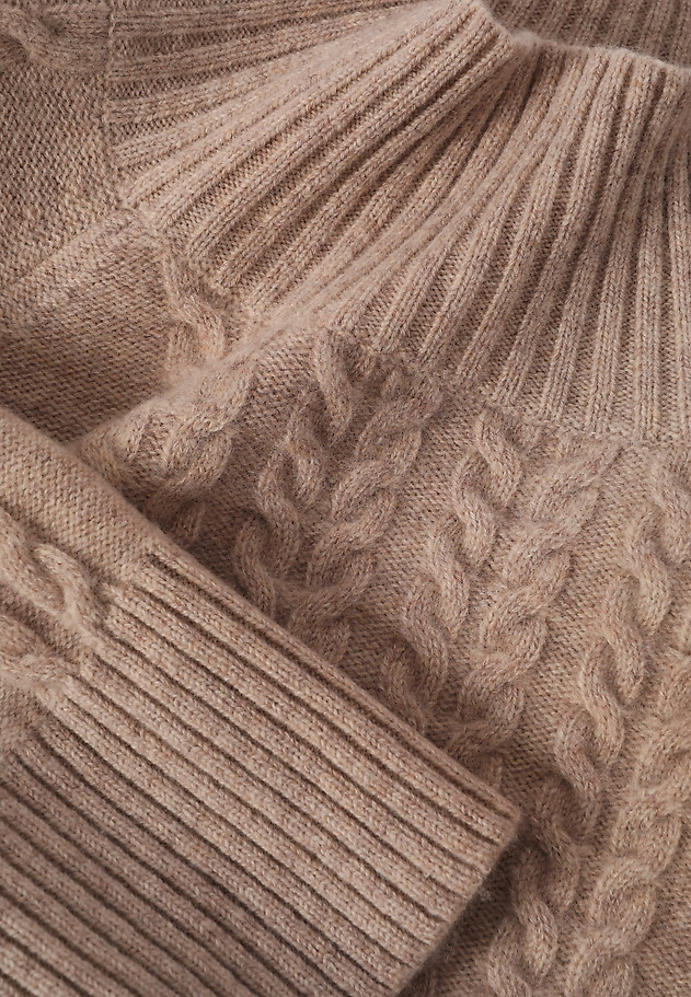 BOXY WOOL JUMPER - WOLLA BOXY WOOL JUMPER - WOLLA BEIGE 7