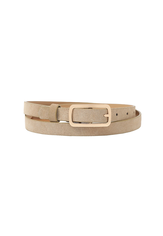 LADIES' SUEDE BELT — IMA LADIES' SUEDE BELT — IMA BEŻOWY 2