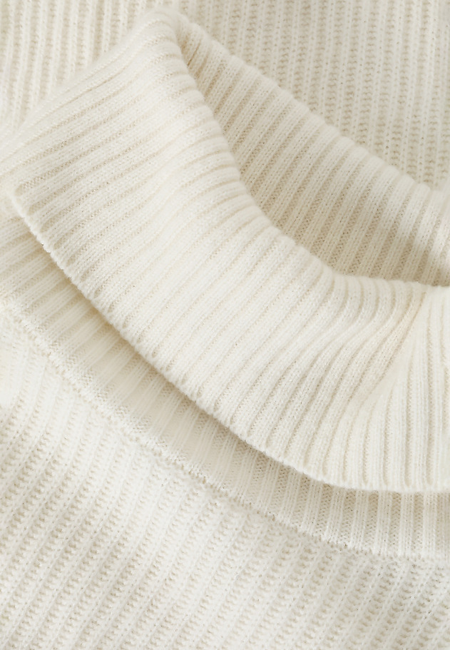 CLASSIC LADIES' TURTLENECK JUMPER — BLANCHE CLASSIC LADIES' TURTLENECK JUMPER — BLANCHE ECRU 8