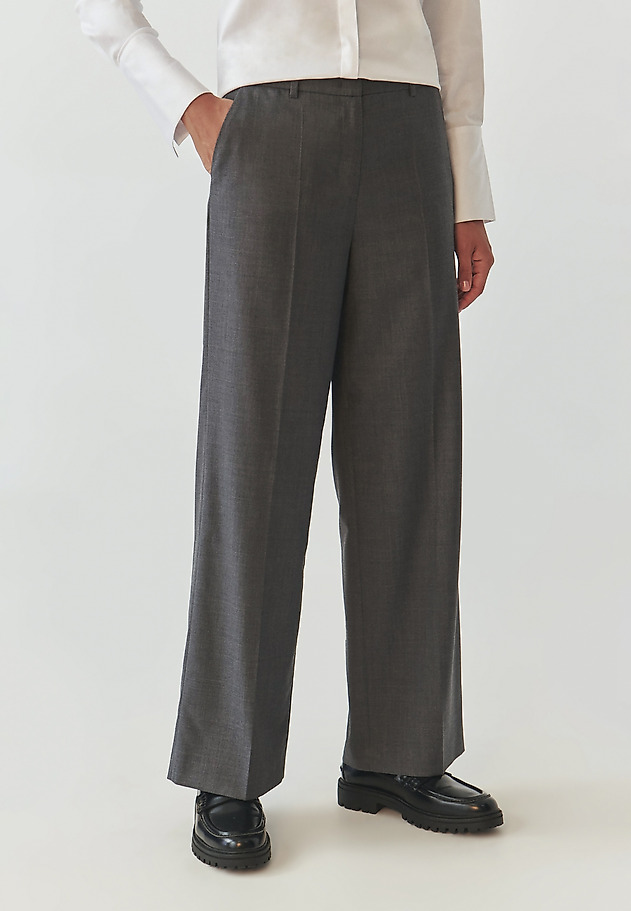 LADIES’ WIDE LEG TROUSERS - MASDA 1 LADIES’ WIDE LEG TROUSERS - MASDA 1 GREY 5