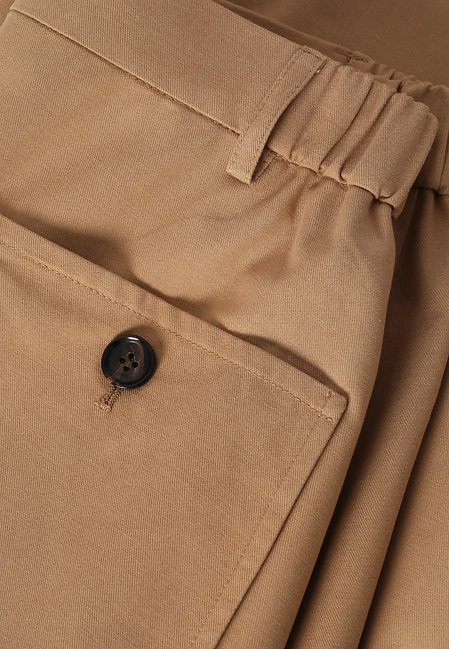 FLARED SKIRT WITH LARGE POCKETS - LONG ISLAND FLARED SKIRT WITH LARGE POCKETS - LONG ISLAND BEIGE 7