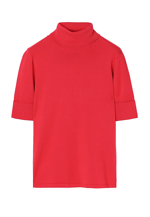 LADIES' SHORT-SLEEVED TURTLENECK LU LADIES' SHORT-SLEEVED TURTLENECK LU RED 6