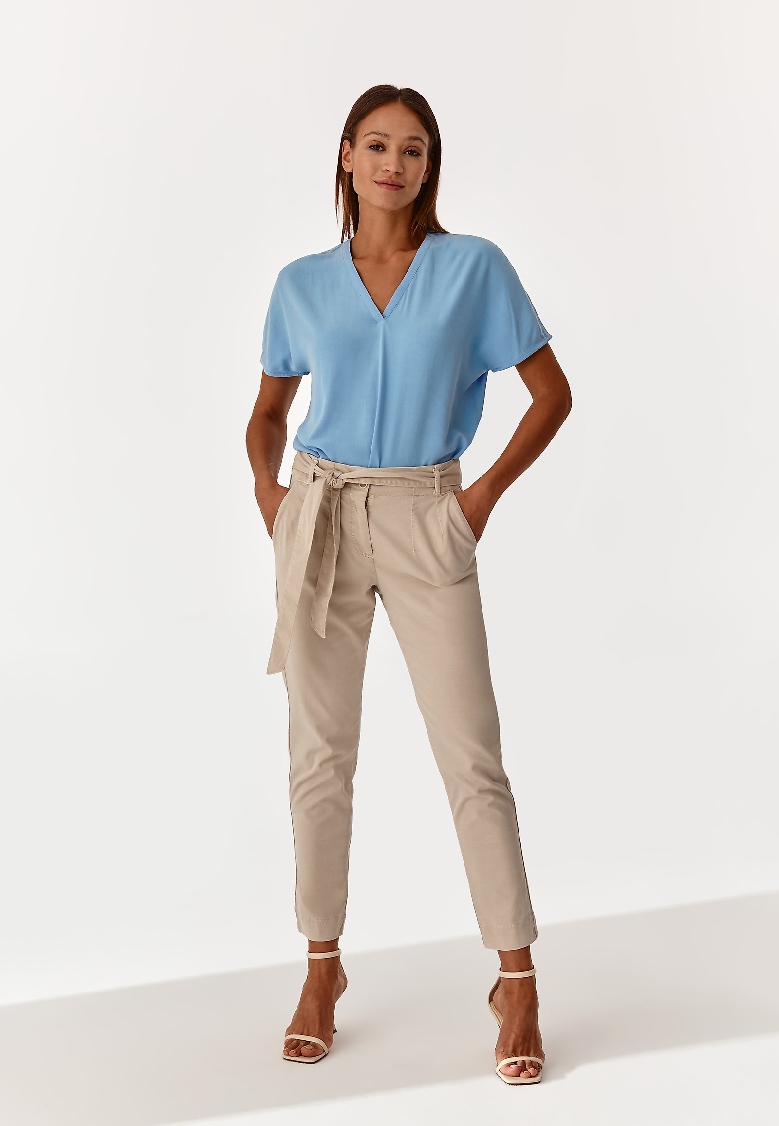 BLUZKA DAMSKA ALINDA BLUZKA DAMSKA ALINDA NIEBIESKI 77092