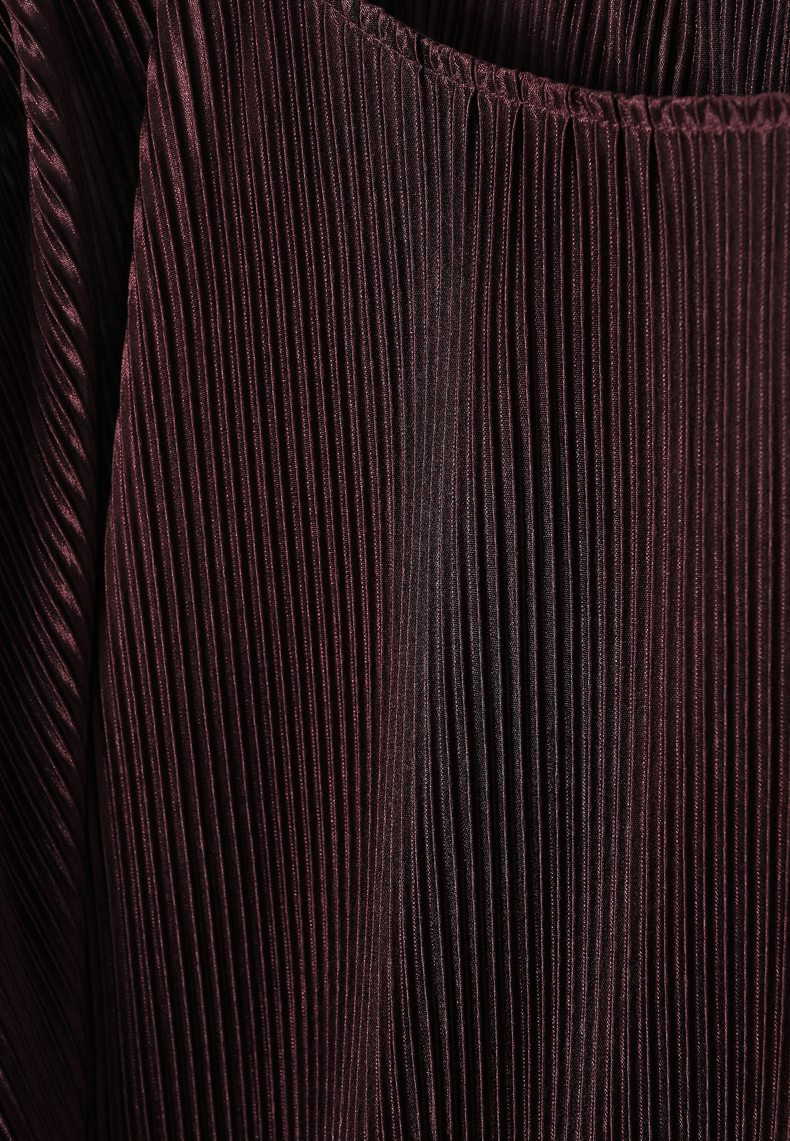 BURGUNDY WIDE-LEG JUMPSUIT - MILOUTI BURGUNDY WIDE-LEG JUMPSUIT - MILOUTI RED 116677