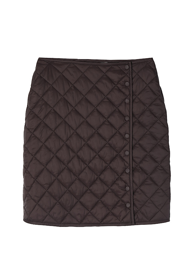 LADIES’ QUILTED MINI SKIRT PIKINI LADIES’ QUILTED MINI SKIRT PIKINI BROWN 4