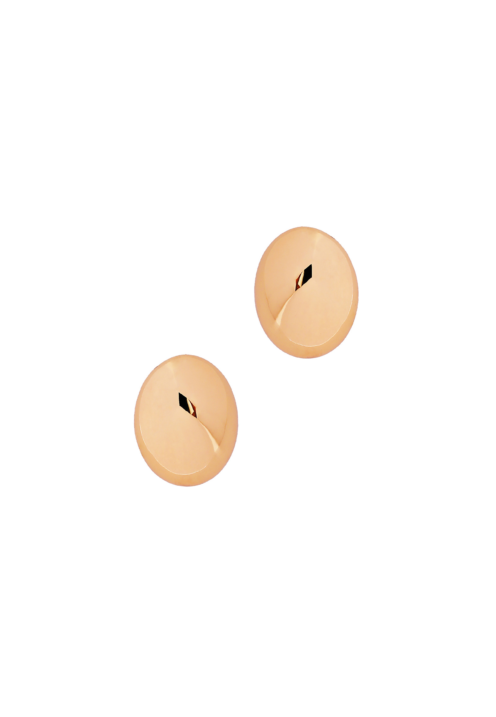 OVAL-SHAPED EARRINGS  - NELLY OVAL-SHAPED EARRINGS  - NELLY GOLD 104081