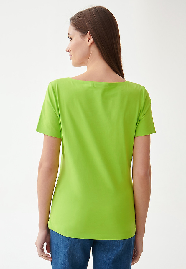 ŽENSKA BLUZA S KRATKIMI ROKAVI MIKAJA ŽENSKA BLUZA S KRATKIMI ROKAVI MIKAJA ZELENA 4