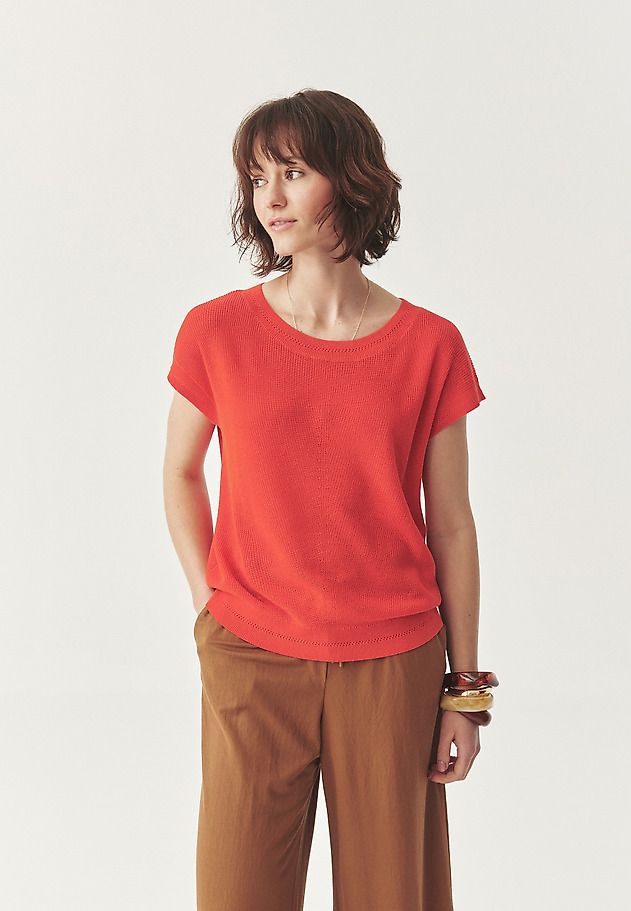 OHLAPNA JUMPER S LANOM - ZITO 2 OHLAPNA JUMPER S LANOM - ZITO 2 ORANŽNA 2