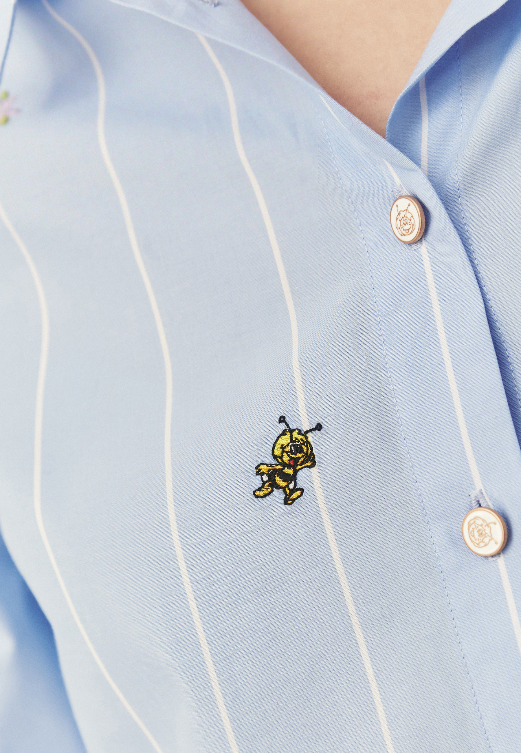 BAVLNĚNÁ PRUHOVANÁ KOŠILE – BEELOSS 1