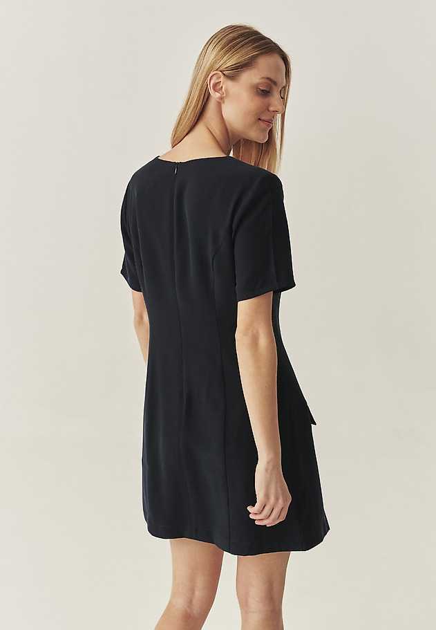 ROCHIE SCURTĂ DIN VISCOZĂ - PETRI CZ ROCHIE SCURTĂ DIN VISCOZĂ - PETRI CZ BLEUMARIN 3
