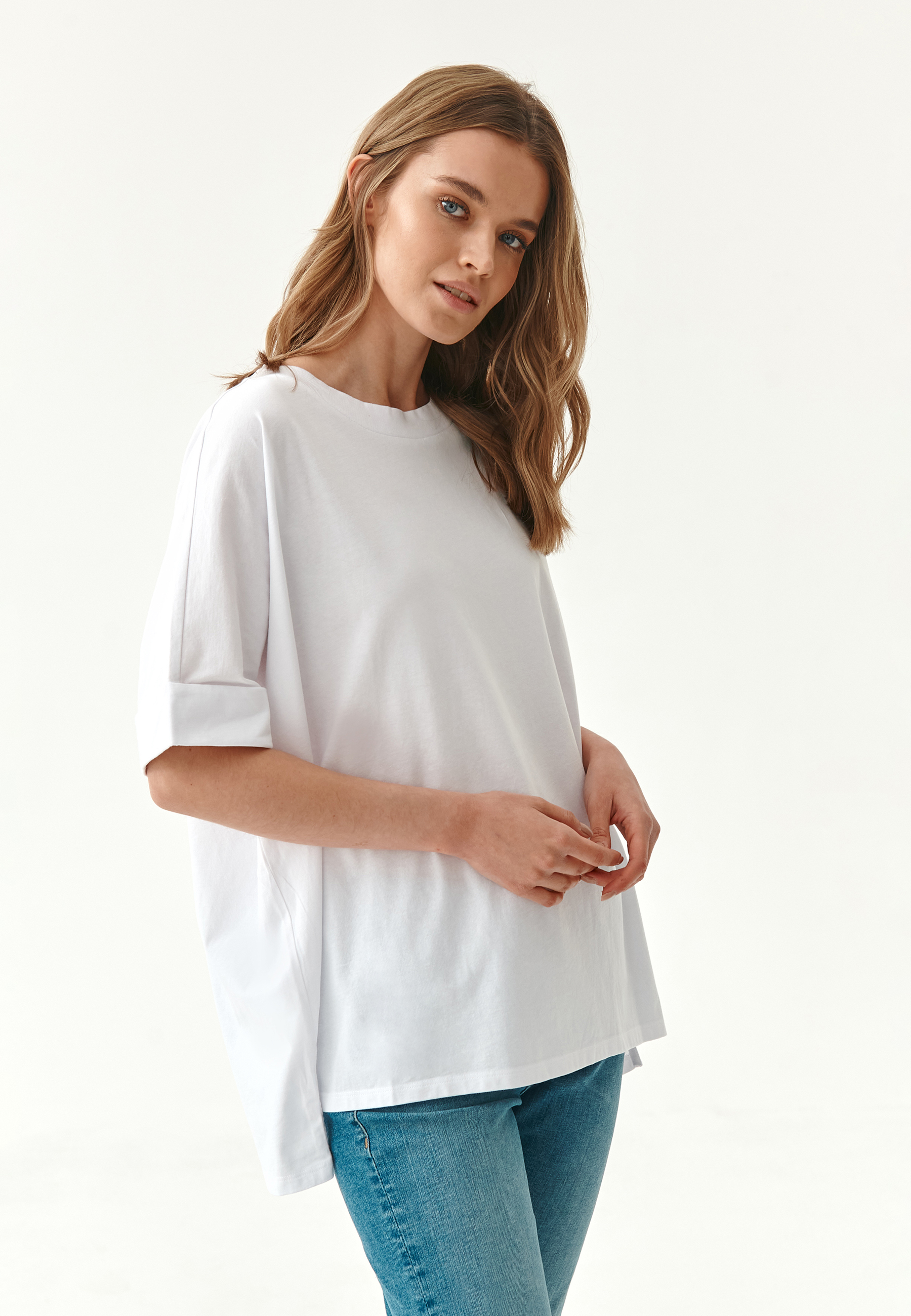 BAWEŁNIANY T-SHIRT DAMSKI LIKE 4