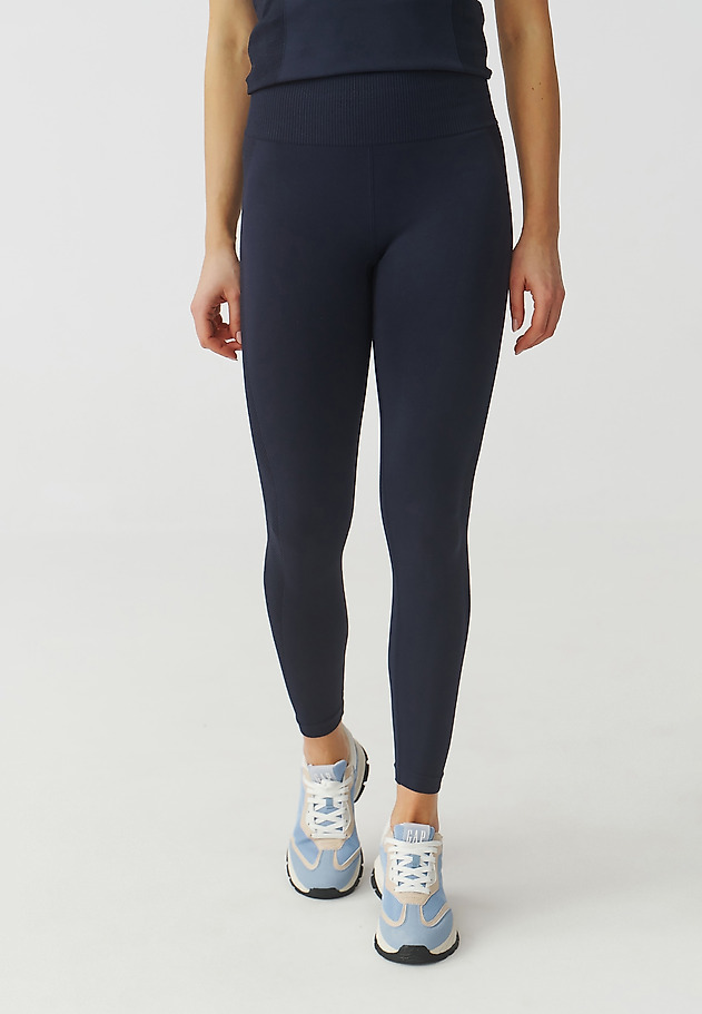 SPORTOWE SPODNIE DAMSKIE TYPU LEGGINSY - KLEA SPORTOWE SPODNIE DAMSKIE TYPU LEGGINSY - KLEA GRANATOWY 6