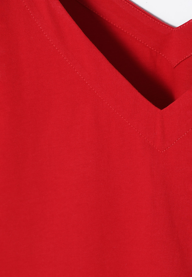 ŽENSKA BLUZA TRIKO ŽENSKA BLUZA TRIKO RDEČA 5