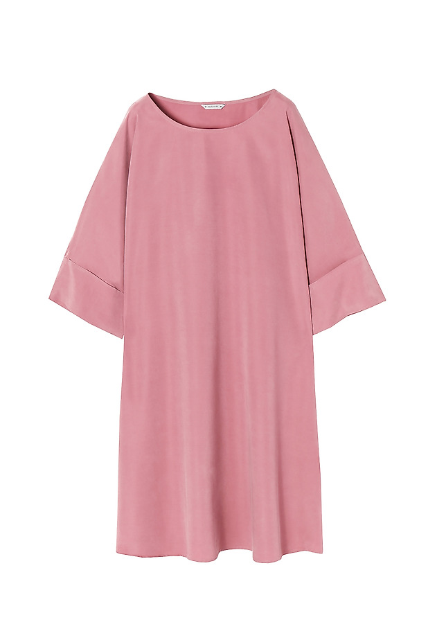 LOOSE-FITTING LADIES' DRESS TOKO LOOSE-FITTING LADIES' DRESS TOKO RÓŻOWY 5