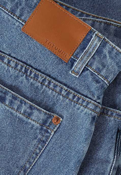 DENIM MIDI SKIRT — MEDIANA BLUE 2
