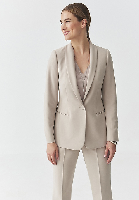 BEIGE SZÖVET FELSŐ — LAMIANA BÉZS 2