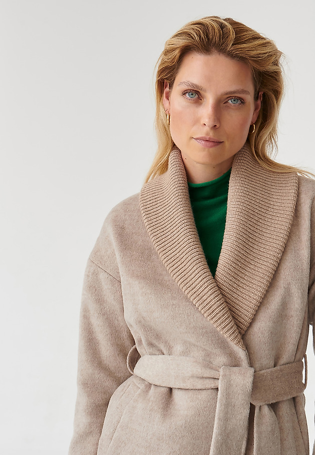 LADIES’ STYLISH COAT OZO LADIES’ STYLISH COAT OZO BEŻOWY 4