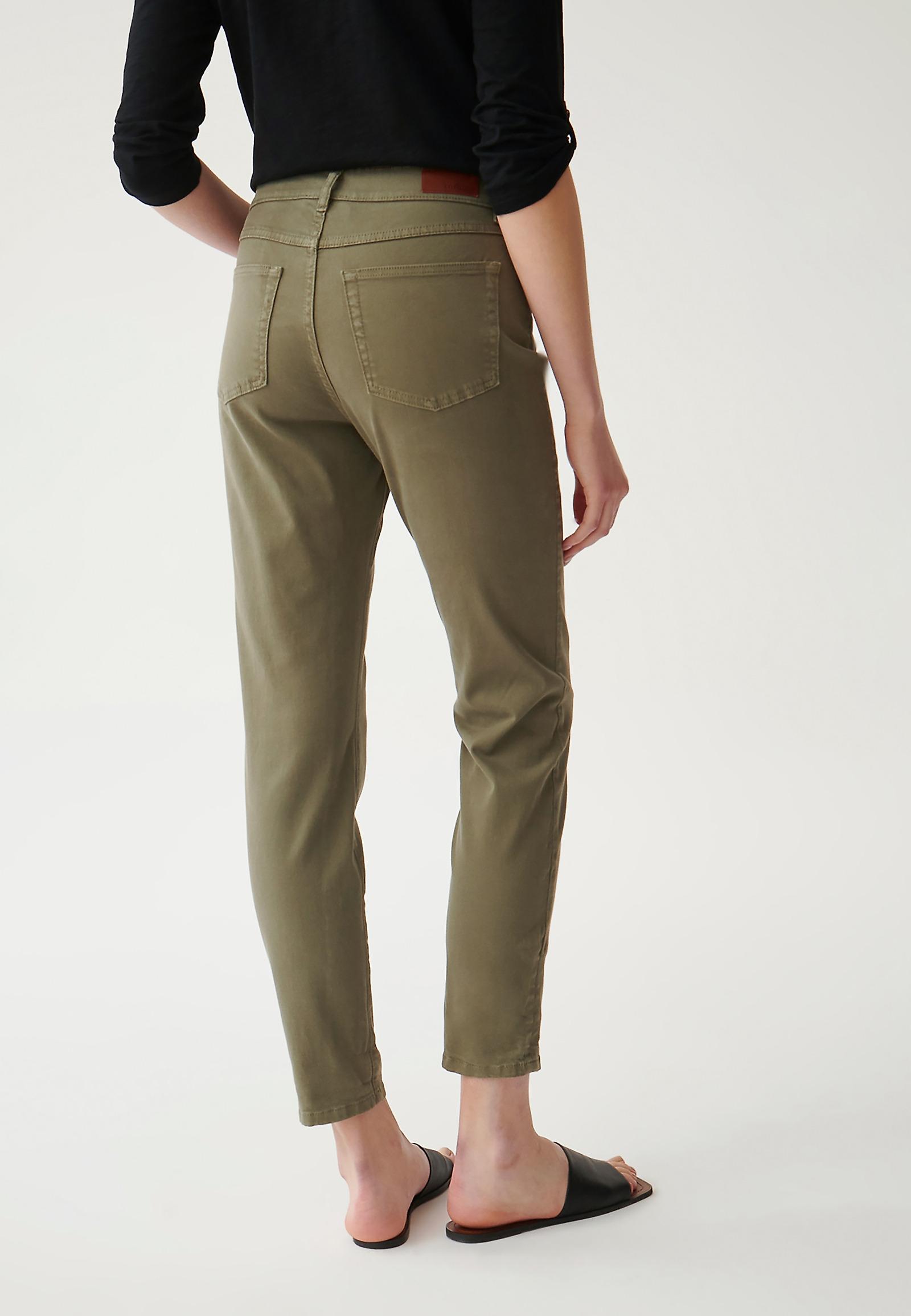 SPODNIE DAMSKIE DENIMOWE DEZIRA SPODNIE DAMSKIE DENIMOWE DEZIRA KHAKI 89252