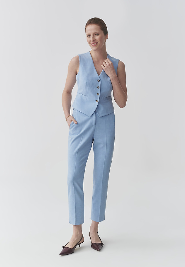 FITTED WAISTCOAT - RONITA 1 FITTED WAISTCOAT - RONITA 1 KÉK 2