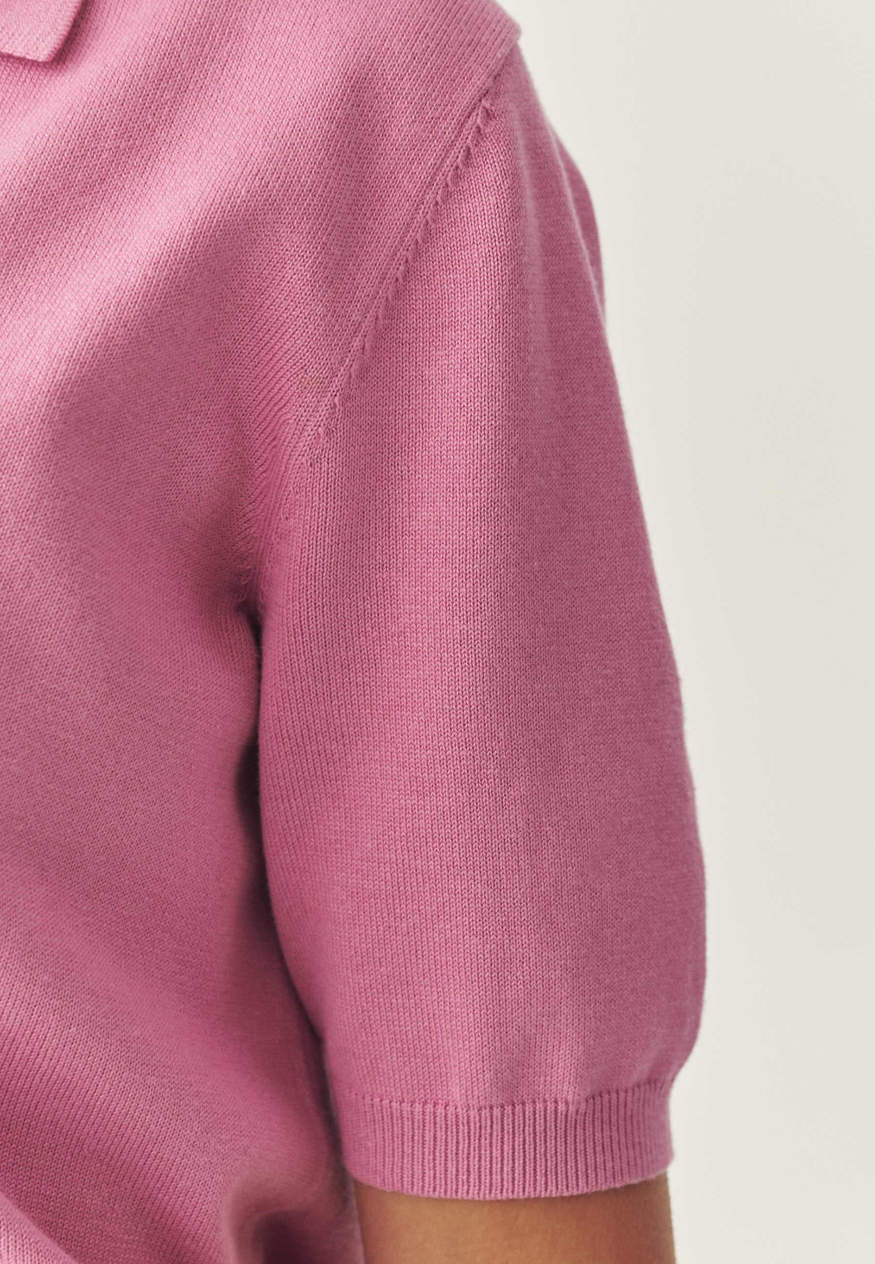 SWETROWA BLUZKA O KROJU POLO - LORIAN