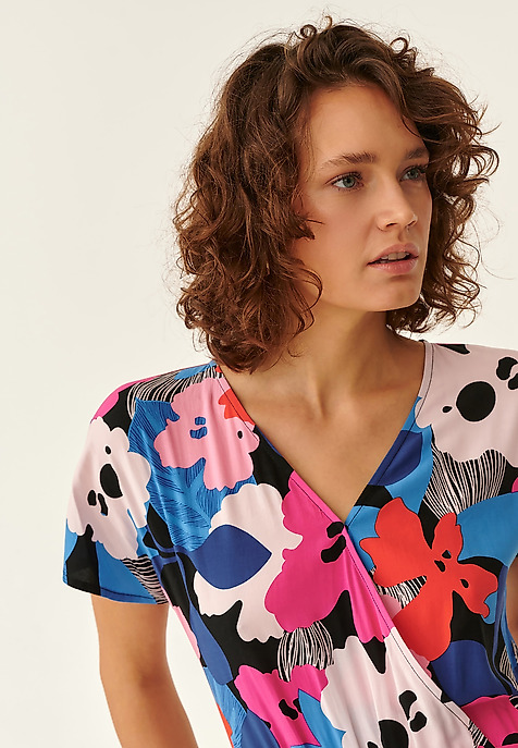 LADIES' OVERALLS IN FLOWER PRINT KOREKI MULTICOLOR 2