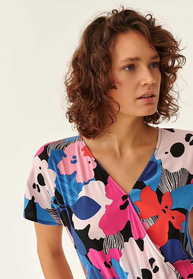 LADIES' OVERALLS IN FLOWER PRINT KOREKI LADIES' OVERALLS IN FLOWER PRINT KOREKI MULTIKOLOR 5