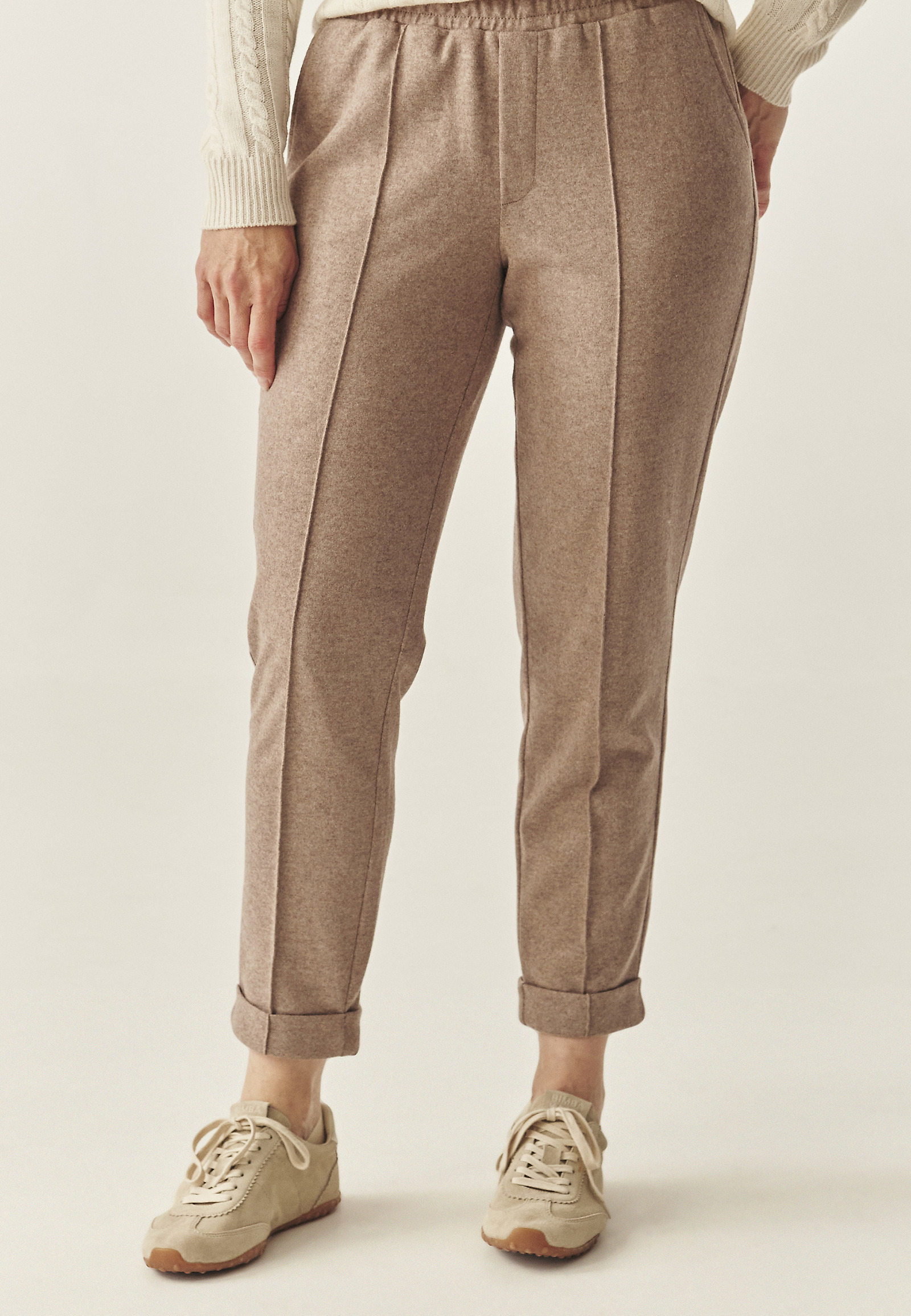 KNITTED WOOL CYGARETTES - SUMKO KNITTED WOOL CYGARETTES - SUMKO BEIGE 117538
