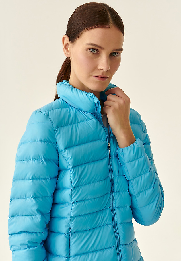 SHORT PUFFER JACKET MARIKA SHORT PUFFER JACKET MARIKA NIEBIESKI 4